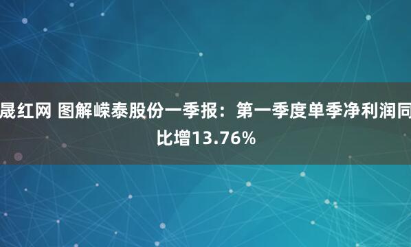 晟红网 图解嵘泰股份一季报：第一季度单季净利润同比增13.76%